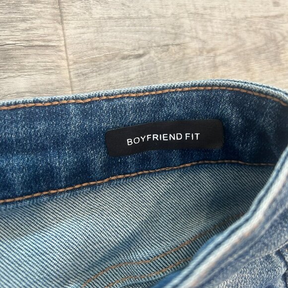 Judy Blue Boyfriend Fit Medium Wash Jeans Mid Rise S16 - Picture 5 of 7